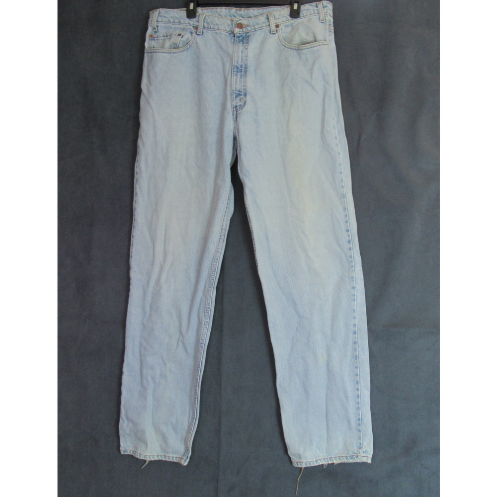 VINTAGE Levis 550 Jeans Mens Size 40x34 Blue Relaxed Fit Denim Cowboy 90s Y2K